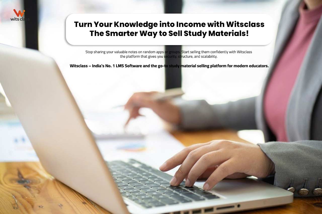 Best study material selling application